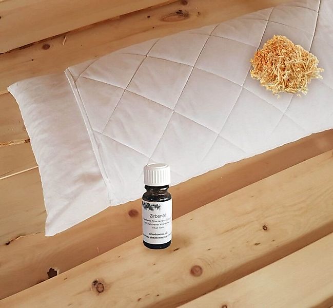 zirbenkissen24 Zirbenkissen Zirbenkissen doppelbezug + 10ml Zirbenöl, Größe günstig online kaufen