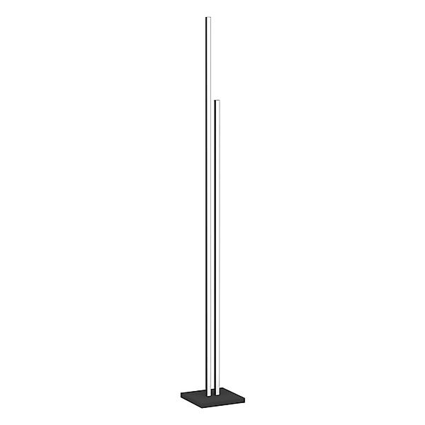 EGLO LED Stehleuchte CANNIGIONA Schwarz H 1155mm 3000K 2900lm günstig online kaufen