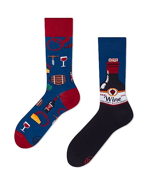 Many Mornings Freizeitsocken Many Mornings Socken Cabernet Sockvignon (1 Pa günstig online kaufen