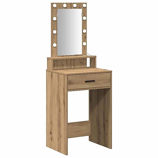 vidaXL Schminktisch mit Speicher Braun 50 x 41 x 140 cm Holzwerkstoff 86516 günstig online kaufen