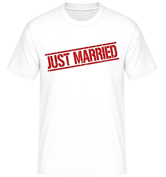 Just Married · Shirtinator Männer T-Shirt günstig online kaufen