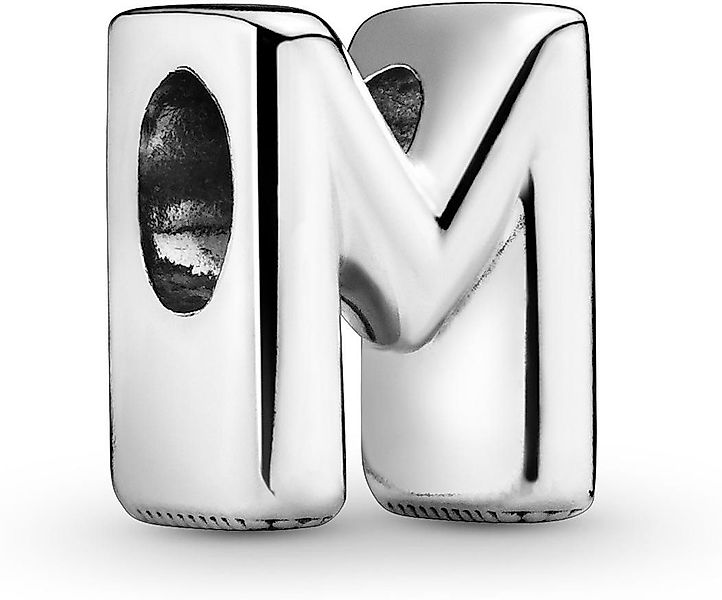 Pandora Kettenanhänger Pandora Buchstabe M Alphabet-Charm 797467 Anhänger günstig online kaufen