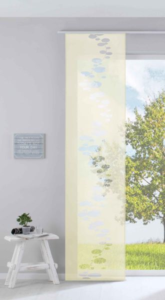 Gardinenbox Schiebegardine, Klettband, blickdicht, Raumtrenner Flächenvorha günstig online kaufen