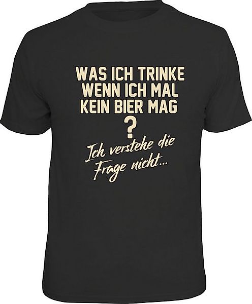 RAHMENLOS® T-Shirt für den Bierkenner: ... wenn ich mal kein Bier mag? günstig online kaufen