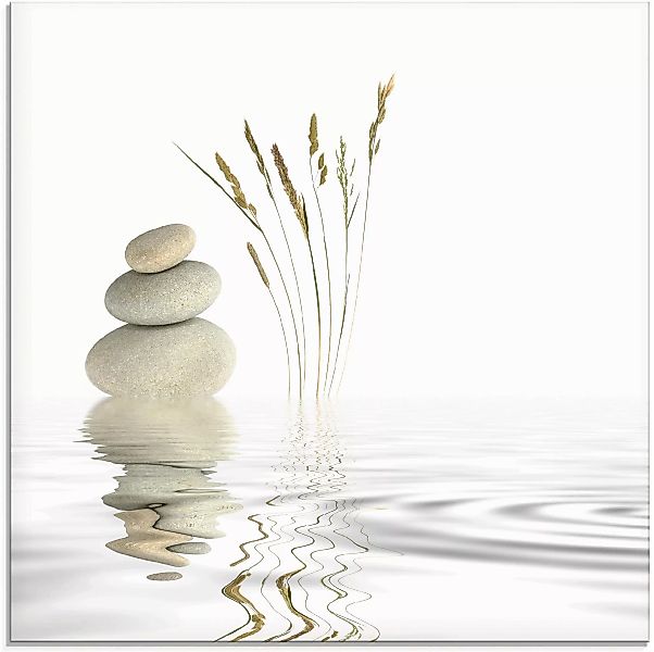 Artland Glasbild "Zen Friede", Zen, (1 St.), in verschiedenen Größen günstig online kaufen