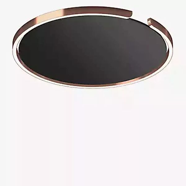 Occhio Mito Soffitto 60 Up Wide Wand- und Deckenleuchte LED, Kopf roségold/ günstig online kaufen