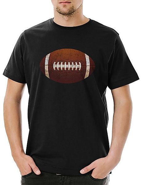 Urban Backwoods Print-Shirt American Football I Herren T-Shirt Player Passi günstig online kaufen