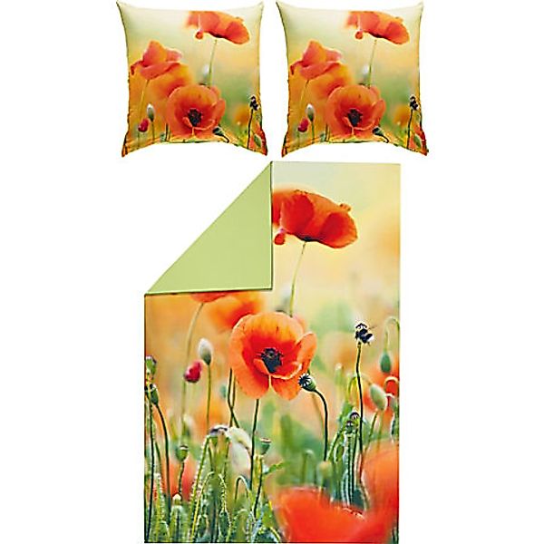 REDBEST Bettwäsche Wendebettwäsche, Renforcé, 3 teilig, günstig online kaufen