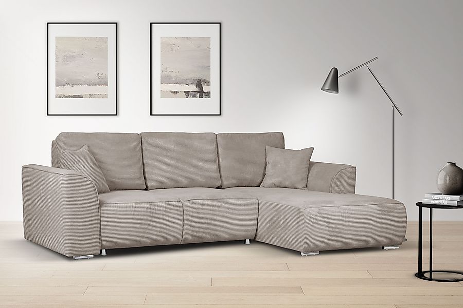 INOSIGN Ecksofa BEATRICE optionale Schlafsofa mit günstig online kaufen