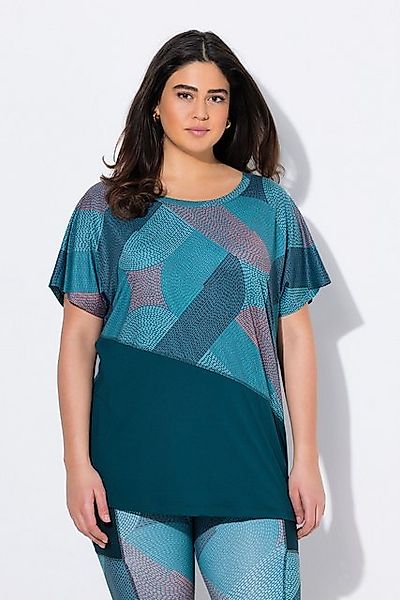 Ulla Popken T-Shirt Funktionsshirt oversized Halbarm recycelt günstig online kaufen