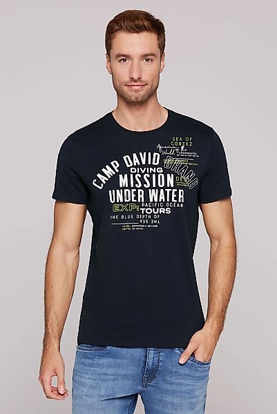 CAMP DAVID Rundhalsshirt, mit Baumwolle günstig online kaufen