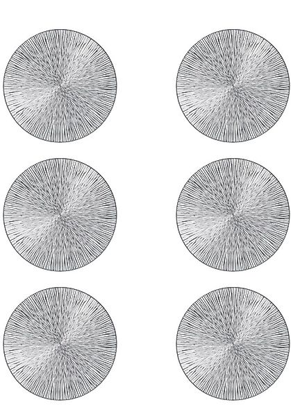 Zeller Present Platzset, (Set), feierlichen Look günstig online kaufen