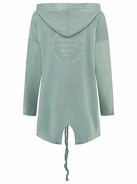 Zwillingsherz Jerseymantel "Positive Mind" mit hohem günstig online kaufen