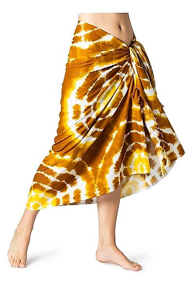 PANASIAM Pareo Sarong Tie-Dye farbenfrohes Hüfttuch günstig online kaufen