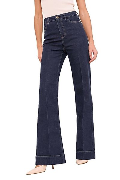 LIPSY Slim-fit-Jeans Lipsy Slim Fit Hochbund-Schlagjeans, Kurzgröße (1-tlg) günstig online kaufen