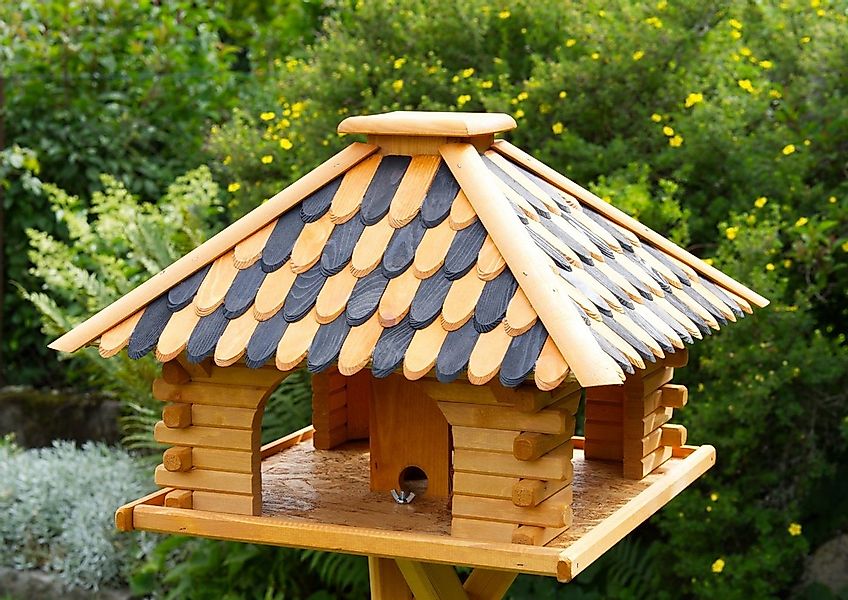 DSH DEKO SHOP HANNUSCH Vogelhaus Vogelhaus in versch. Farben und Solarbeleu günstig online kaufen