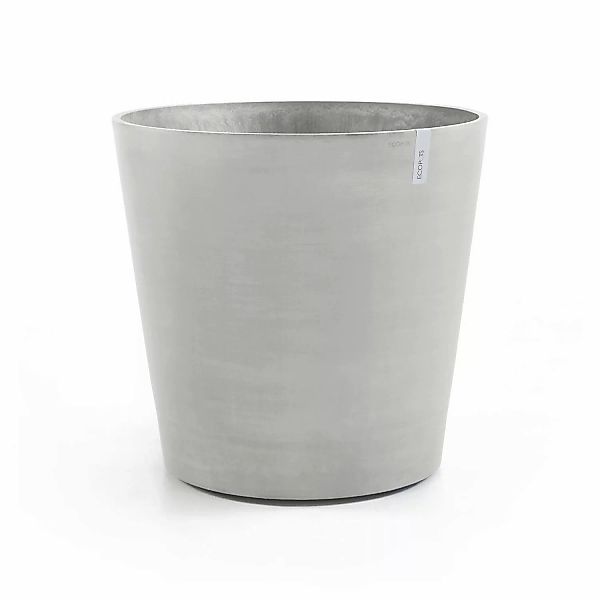 Ecopots Pflanztopf Amsterdam Rollen Weißgrau 100 cm x 87,5 cm günstig online kaufen