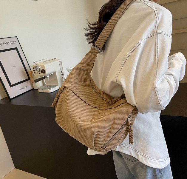 Coonoor Umhängetasche Schultertasche Damen Kordsamt-Schultertasch, Mit günstig online kaufen