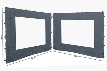 Quick Star Pavillonseitenteil 2 Seitenteile 250x190cm günstig online kaufen