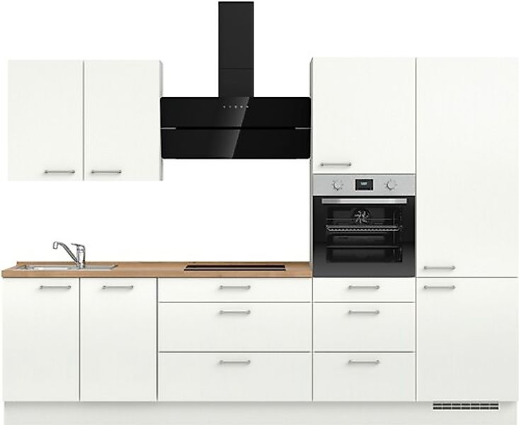 nobilia® Küchenzeile »"Laser II"«, vormontiert, Ausrichtung wählbar, Breite günstig online kaufen