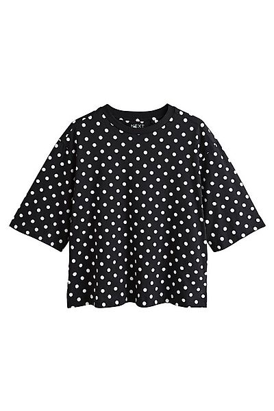 Next T-Shirt Relaxed Fit T-Shirt mit ellbogenlangen Ärmeln (1-tlg) günstig online kaufen