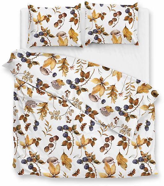 ZO HOME Bettwäsche "Castagno" 2 Stk. tlg. Bettwäsche aus 100% Baumwolle, ho günstig online kaufen