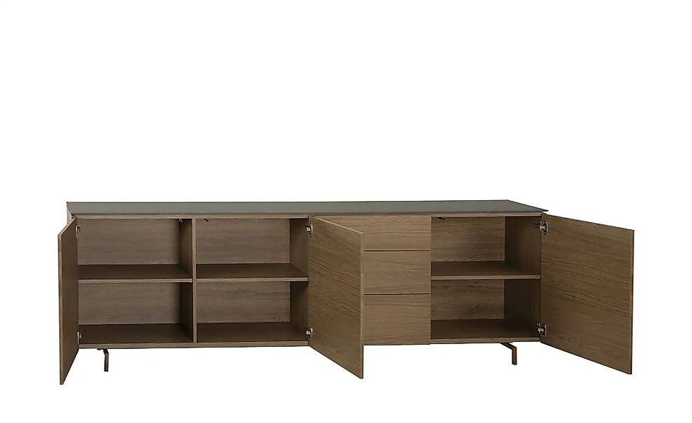 uno Sideboard  Stone ¦ holzfarben ¦ Maße (cm): B: 242 H: 77 T: 45.0 Kommode günstig online kaufen