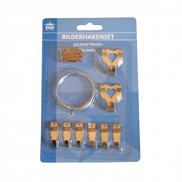 TOP STAR Wandhaken Bilderhaken-Set, 10-tlg. 175046, günstig online kaufen