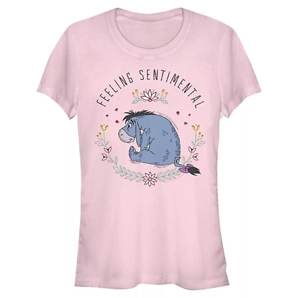 Disney - Winnie Puuh - Eeyore Flowers - Frauen T-Shirt günstig online kaufen