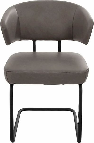 K+W Komfort & Wohnen Freischwinger "Mikkado Tube" () 1 Stk.abgerundeter Rüc günstig online kaufen