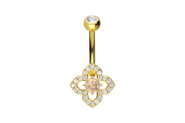 PIERCINGLINE Bauchnabelpiercing Chirurgenstahl Bananabell ORIENTALISCHES DE günstig online kaufen