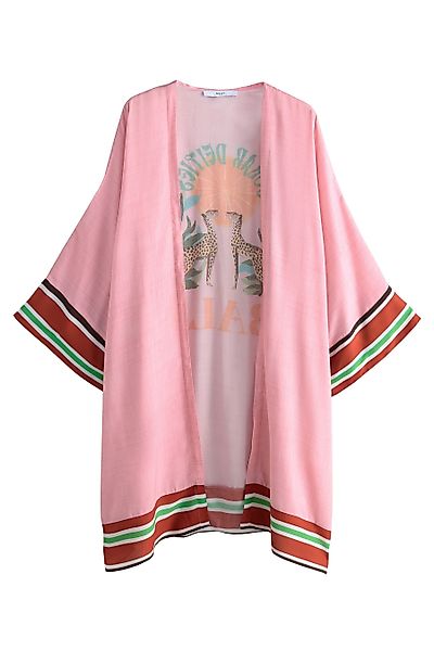 Next Strandkleid Langer, gespleißter Kimono (1-tlg) günstig online kaufen