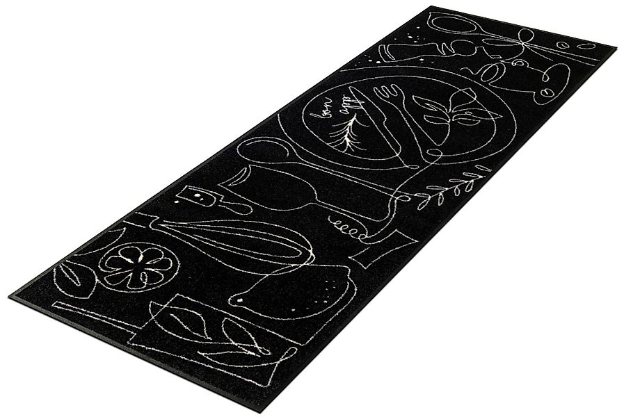 wash+dry by Kleen-Tex Läufer »Fine Dining«, rechteckig, 7 mm Höhe günstig online kaufen