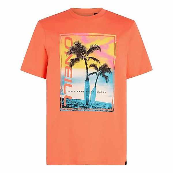 O'Neill T-Shirt Neon T-Shirt mit großem Print auf der Vorderseite günstig online kaufen