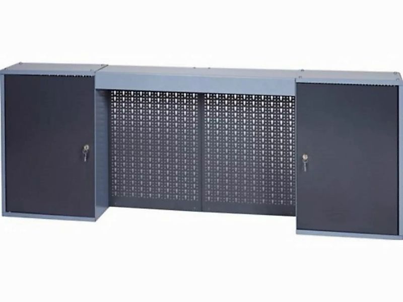 Werkzeugschrank 94400 Werkzeugschrank H600xB1600xT190mm hammerschlagsilber günstig online kaufen