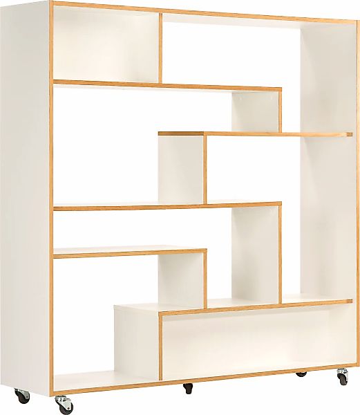 andas Raumteilerregal "Sten, Bücherregal, Standregal, Regal, Raumteiler" au günstig online kaufen