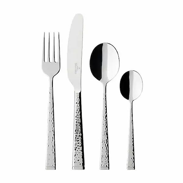 Villeroy & Boch Besteck-Set »Tafelbesteck Blacksmith 24er Set silber« günstig online kaufen