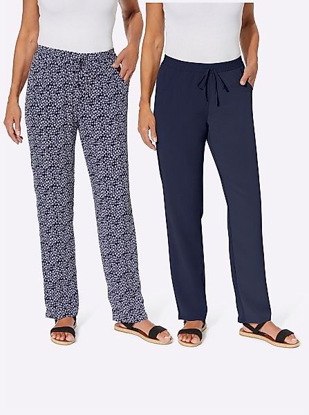 Sieh an! Jerseyhose Schlupfhose (2-tlg) Innenbeinlänge günstig online kaufen