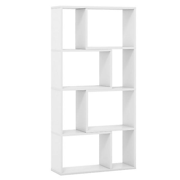 COSTWAY Bücherregal, Standregal, 4 Ebenen, 8 Fächer, bis 30kg, 60x20x120cm günstig online kaufen