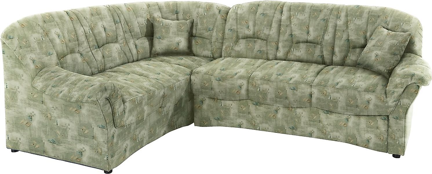 DOMO collection Ecksofa "Bahia L-Form, B/T: 256/200 cm, belastbar bis 140kg günstig online kaufen