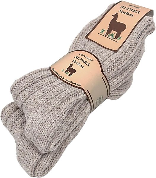 normani Thermosocken 2 Paar Alpaka-Socken (Set, günstig online kaufen