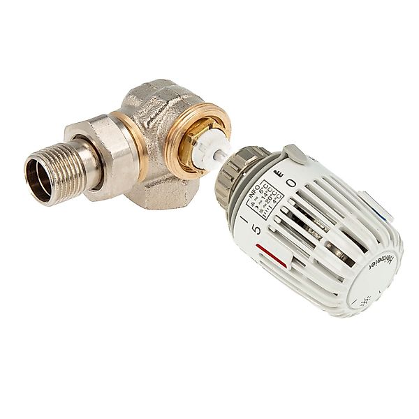 tecuro Heizkörperthermostat Kombi-Set Thermostatkopf K mit günstig online kaufen
