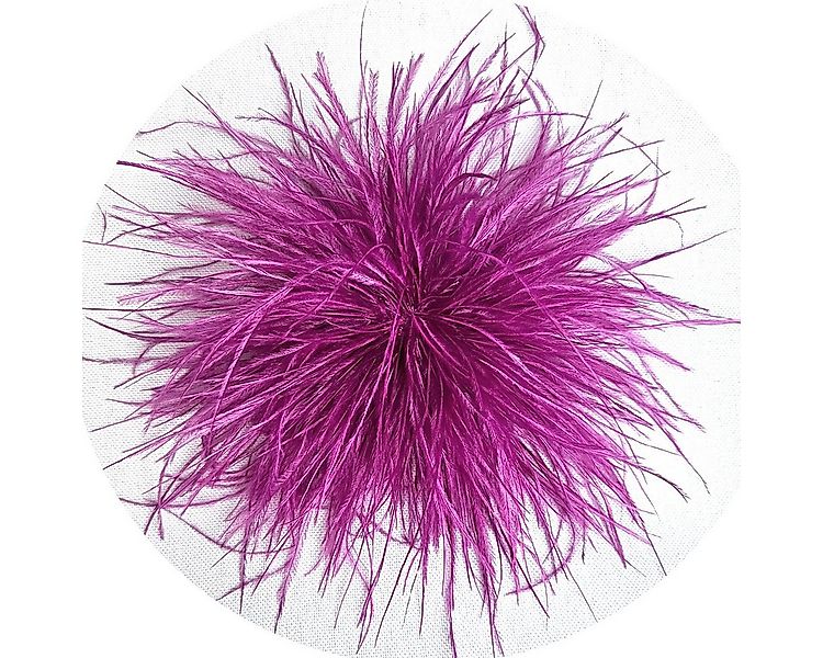 Brosche Federbrosche Lila Clip Antecker Federn Klammer Haarklammer Straußen günstig online kaufen