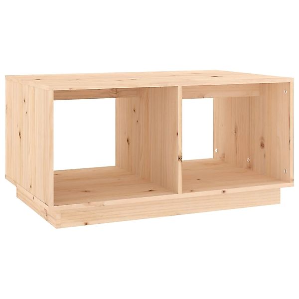 vidaXL Couchtisch 80x50x40 cm Massivholz Kiefer Modell 3 günstig online kaufen