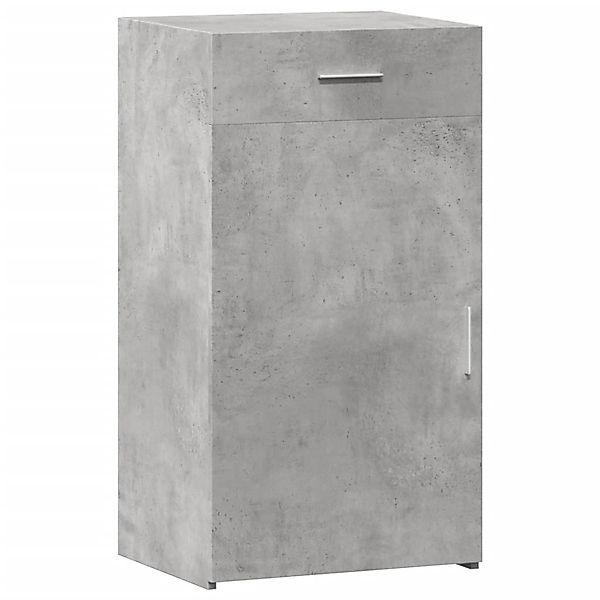 vidaXL Sideboard Betongrau 50x42,5x93 cm Holzwerkstoff 846295 günstig online kaufen
