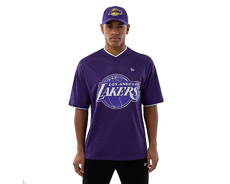 New Era T-Shirt Mesh Oversized NBA Los Angeles Lakers Logo günstig online kaufen