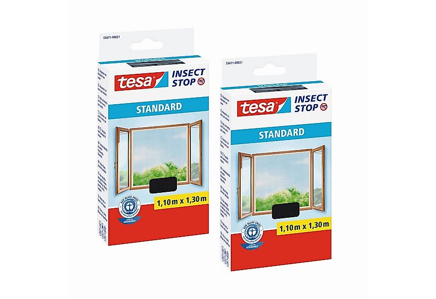 tesa Fliegengitter-Gewebe Insect Stop Standard Fliegengitter für Fenster, ( günstig online kaufen