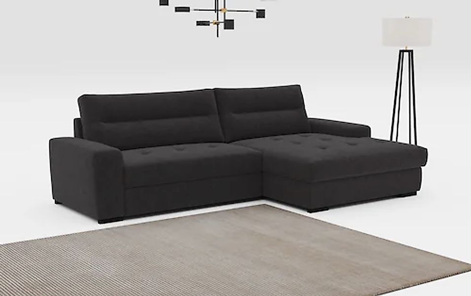 COTTA Ecksofa "Cappa L-Form", wahlweise mit Bettfunktion & Bettkasten günstig online kaufen