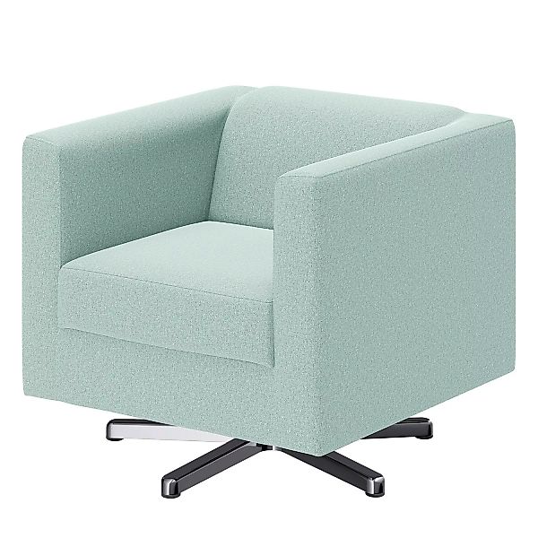 home24 loftscape Sessel Wilno XIV Babyblau Flachgewebe 74x71x75 cm (BxHxT) günstig online kaufen