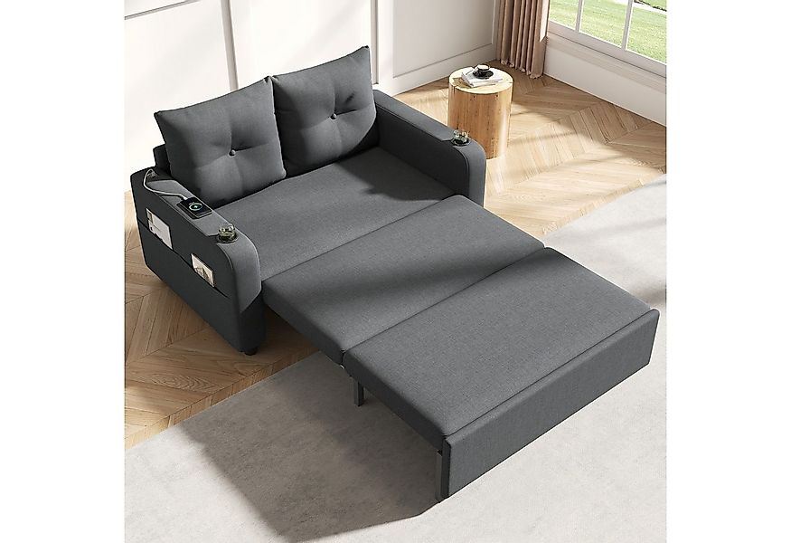 i@home Schlafsofa ausziehbares Sofa mit Schlaffunktion, Doppelsofa, mit Get günstig online kaufen